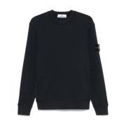 Blauwe Sweaters voor Mannen Stone Island , Blue , Heren