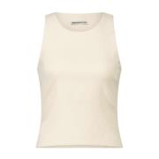 Beige Mouwloze Top Must-Have Drykorn , Beige , Dames