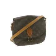 Pre-owned Canvas louis-vuitton-bags Louis Vuitton Vintage , Brown , Da...