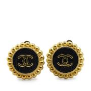 Pre-owned Metal chanel-jewelry Chanel Vintage , Yellow , Dames