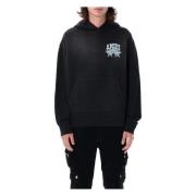 Zwarte Gebreide Hoodie Ss25 Amiri , Black , Heren