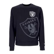 Las Vegas Raiders Crewneck Sweatshirt New Era , Black , Heren