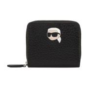 Dames Portemonnees Karl Lagerfeld , Black , Dames