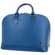 Pre-owned Leather louis-vuitton-bags Louis Vuitton Vintage , Blue , Da...