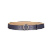 Elegante riem met zilveren gesp Aigner , Blue , Dames