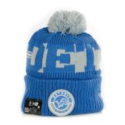 NFL Pom Pom Sport Knit Hat New Era , Blue , Heren