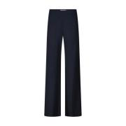 Comfort Fit Elastische Taille Broek Vince , Blue , Dames