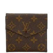 Pre-owned Canvas wallets Louis Vuitton Vintage , Brown , Dames