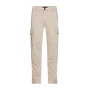 Cargo Broek met Rits en Zakken True Religion , Beige , Dames