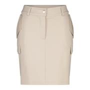 Jersey Rok met Riem Liu Jo , Beige , Dames