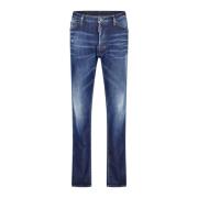 Cool Guy Slim-Fit Jeans Gebruikte Look Made in Italy Dsquared2 , Blue ...