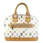 Pre-owned Canvas louis-vuitton-bags Louis Vuitton Vintage , White , Da...