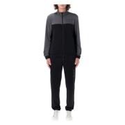 Zwart Gebreide Kleding Logo Tracksuit Aw24 Emporio Armani EA7 , Black ...