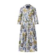 Bloemen A-lijn jurk met geplooide rok Samantha Sung , Multicolor , Dam...