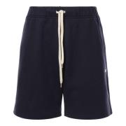 Blauwe Katoenen Shorts met Koord Autry , Blue , Heren