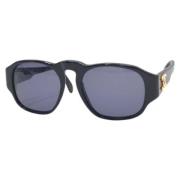 Pre-owned Plastic sunglasses Chanel Vintage , Black , Dames