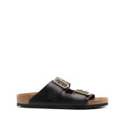 Zwarte Bold Arizona Sandalen Birkenstock , Black , Dames