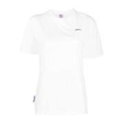 Witte Tee Klassieke Stijl Autry , White , Heren