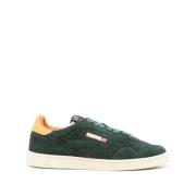 Groene Flat Low Sneakers Autry , Green , Heren