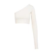 Natural Ziggy Top Rick Owens , White , Dames