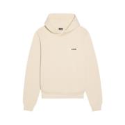 Gros Grain Logo Hoodie Jacquemus , Beige , Heren