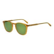 Kinney SUN Zonnebril Butterscotch/Pure Green Garrett Leight , Yellow ,...