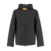 Donsjack met verstelbare capuchon en zakken Parajumpers , Black , Here...