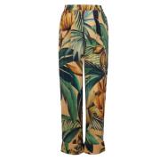 Gele broek voor vrouwen Farm Rio , Multicolor , Dames