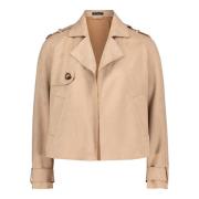 Casual Blazer Jas Lange Mouw Betty Barclay , Beige , Dames