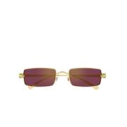 Sunglasses Cartier , Yellow , Unisex