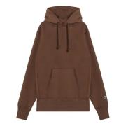 Hoodie Champion , Brown , Heren