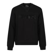 Stijlvol Sweatshirt voor een Coole Look Dsquared2 , Black , Heren