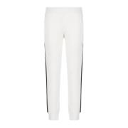 Witte Joggerbroek met Logodetail Emporio Armani , White , Heren