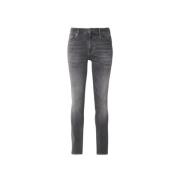 Klassieke Denim Jeans Hugo Boss , Gray , Heren