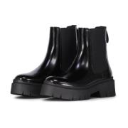 Chunky Chelsea Boots met blokhak Hugo Boss , Black , Dames