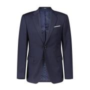 Elegante Wol Slim-Fit Jas Joop! , Blue , Heren