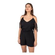 Elegante Jumpsuit met Stijlvolle Details Pinko , Black , Dames