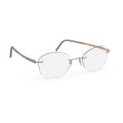 Blauwe Optische Monturen Dames Accessoires Silhouette , Blue , Dames