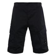 Blauwe Cargo Bermuda Shorts C.p. Company , Blue , Heren