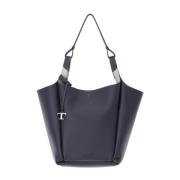 Trapezium Shopper Tas Tod's , Blue , Dames