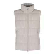 Gele Puffer Vest Save The Duck , Beige , Heren