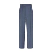 Hoge taille Navy Fox Broek Blazé Milano , Blue , Dames