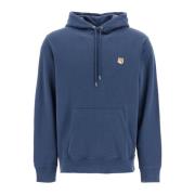 Vossenhoofd capuchontrui Maison Kitsuné , Blue , Heren