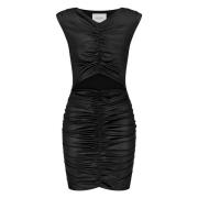 Elegante Avondjurk met Cut-Out Nicowa , Black , Dames