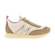 Lage Top Sneakers voor Heren Moncler , Beige , Heren