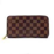 Pre-owned Canvas wallets Louis Vuitton Vintage , Brown , Dames