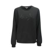 Basis Sweater Liu Jo , Black , Dames