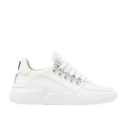 Moderne Stijlvolle Sneaker met Luxe Details Nubikk , White , Heren