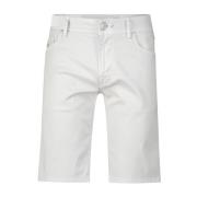 Klassieke Slim-Fit Shorts Tramarossa , White , Heren