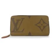 Pre-owned Canvas wallets Louis Vuitton Vintage , Brown , Dames